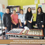 Panotla impulsa el ajedrez en escuelas primarias con entrega de material profesional.