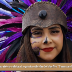 Zacatelco celebra la quinta edición del desfile “Caminando entre Catrinas”.