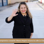 Compromiso cumplido: Blanca Angulo renueva la calle La Ciénega en Tepetlapa.