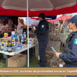 Refuerza SSC acciones de proximidad social en Tepetitla de Lardizábal.