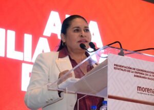 Ana Lilia Rivera llama a construir y organizar trabajo territorial en unidad.