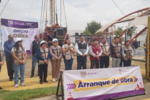 Zacatelco inicia perforación de pozo profundo con inversión de 3.2 MDP.
