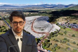 Relleno sanitario de Atlangatepec opera con dificultades; prevén rehabilitar maquinaria en 48 horas.