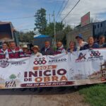 Inicia adoquinamiento de la calle Lázaro Cárdenas en San Isidro, Apizaco.