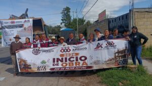 Inicia adoquinamiento de la calle Lázaro Cárdenas en San Isidro, Apizaco.