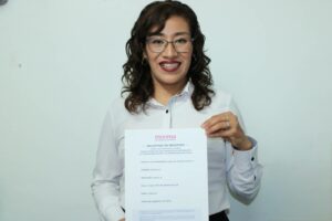Jaqueline Amador se suma a la contienda interna de Morena en Panotla.
