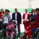Entrega SMDIF de SPM aparatos funcionales; agradecen apoyo de Beneficencia Pública federal.