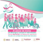 Ixtenco fortalece la cultura de la prevención y detección oportuna del cáncer de mama.