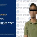Cumplimenta FGJE orden de aprehensión contra hombre por robo.