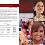 Lorena Cuéllar respalda a Ariadna Montiel ante señalamientos de Maru Campos.