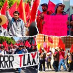 Antorchistas amenazan con nuevas protestas y bloqueos en dependencias del Gobierno de Tlaxcala.