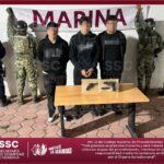 Detiene SSC a tres sujetos por portación ilegal de arma de fuego en Yauhquemehcan.