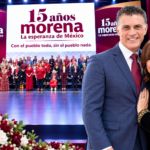 Lorena Cuéllar se ausenta de los XV años de Morena; Ana Lilia Rivera y otros liderazgos tlaxcaltecas sí asistieron